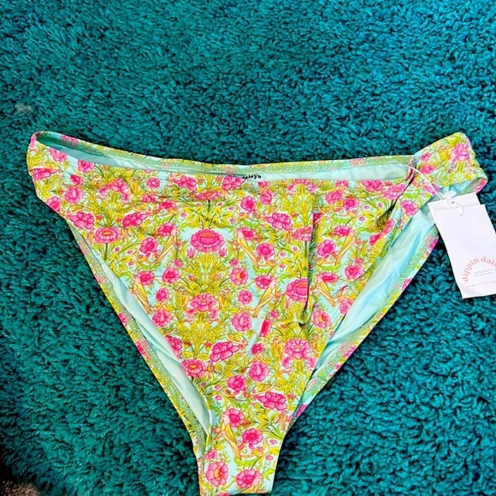 Dippin  daisys 3X swim bottoms, new seashore